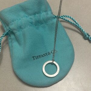 Tiffany & Co 1837 Circle Pendant